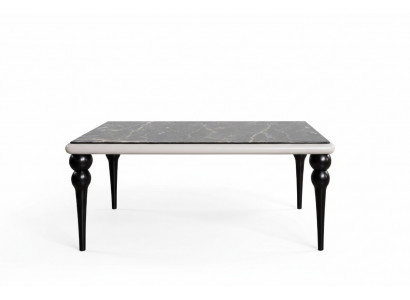 Marble-look dining table, dining room tables, furniture, kitchen dining tables, classic tables.