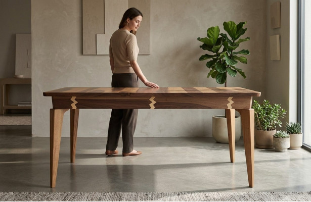 Dining room tables wooden tables Italian style furniture 160x90 luxury dining table new
