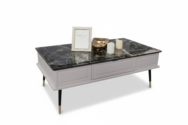 Living room coffee table stone look table side table sofa tables living room