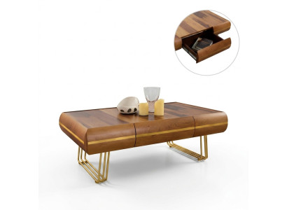 Table wood dining room furniture tables new coffee table living room design Italian