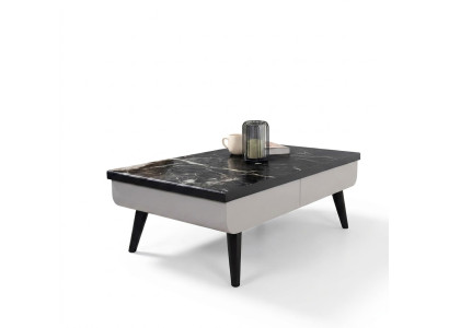 Coffee Table Side Table Living Room Wooden Tables Side Italian Style Gray Table