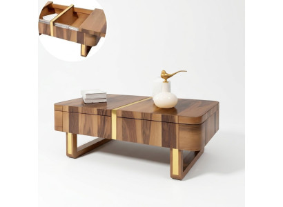 Living room wooden tables side luxury style table coffee table side table