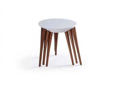 Side Tables Plant Stands Wooden Tables Set Table Coffee Table Side Table 3-piece.