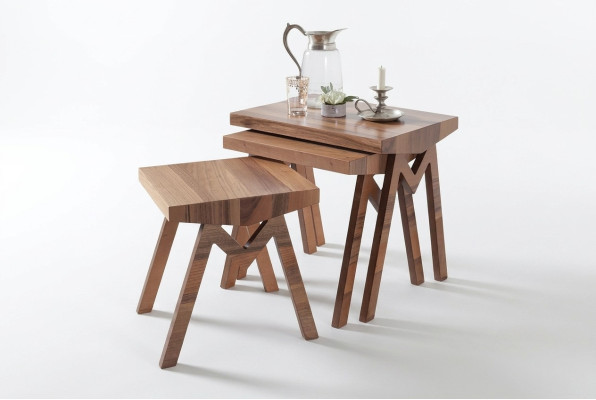 Plant stands side tables wooden tables table set side table coffee table 3-piece.