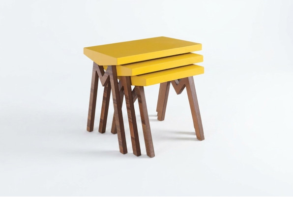 Coffee table, side table, tables, living room table, tables, wooden tables 3-piece set.