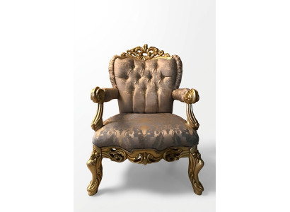 Armchair Luxury Upholstery Designer Fabric 1-Seater Upholstered Seat Single Furniture New