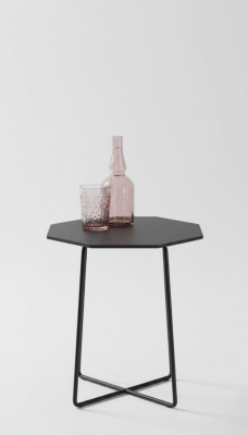 Side table stainless steel side table table living room coffee tables matte black