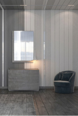 Dresser with mirror sideboard sideboards wood cabinet furniture dressers gray new