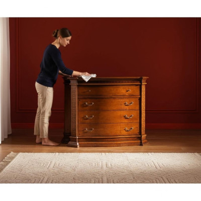 Country house dresser cabinet wood cabinets furniture consoles Italian furniture brown