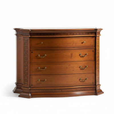 Country house dresser cabinet wood cabinets furniture consoles Italian furniture brown