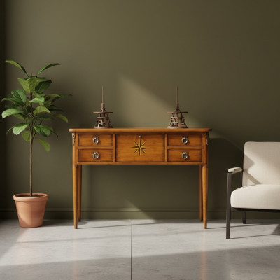 Console side bedroom wooden tables consoles classic nightstand new