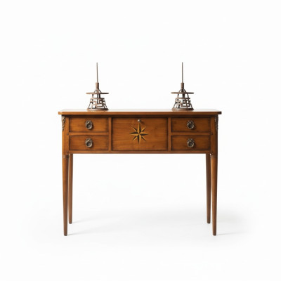 Console side bedroom wooden tables consoles classic nightstand new