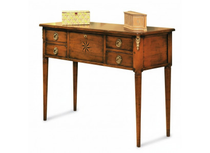 Furniture Style Baroque Design Wood Italian Furniture Console Table Brown Sideboard