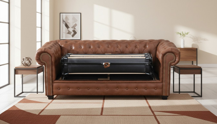 Sofa bed Chesterfield sofa with bed function couch upholstery furniture couches