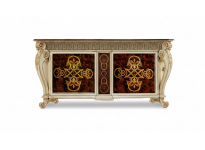 Sideboard Massive Cabinet Shelf Wood Sideboards Luxury Furniture from Italy
