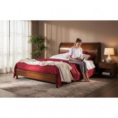 Bed cushion design luxury double beds brown 160x200cm bedroom furniture furniture