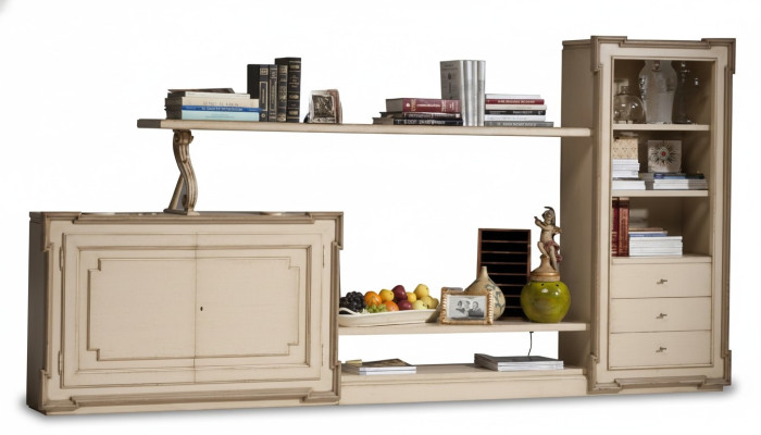 Living room wall shelf TV cabinet wall cabinets shelf wood furniture living room furniture