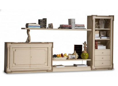 Living room wall shelf TV cabinet wall cabinets shelf wood furniture living room furniture