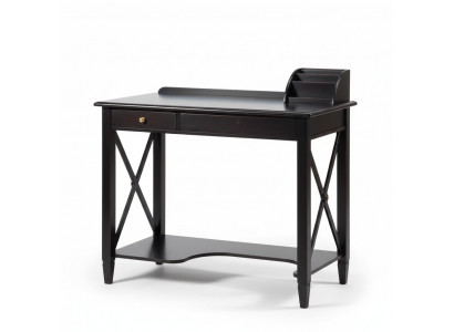 Desk wood office desks furniture table office computer country house solid wood