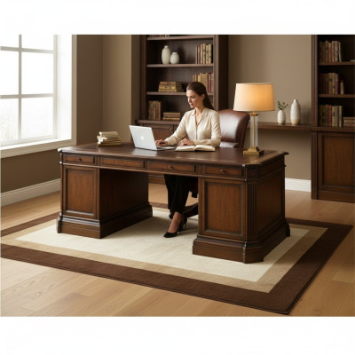 Antique style desk office tables Italian furniture computer tables Italy
