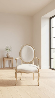 Dining room armchair beige gold wood dining room furniture chairs living room chair new