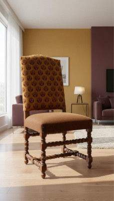 Dining room chairs luxury design armchair solid wood chair wood Italian furniture