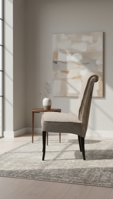 Chair Classic Design 1-Seater Armchair Wooden Chairs Italian Furniture Armchair