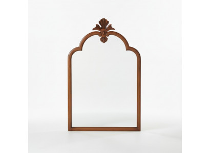 Wood Wall Mirror Genuine Handicraft Italian Craftsmanship Frame Wall Mirror