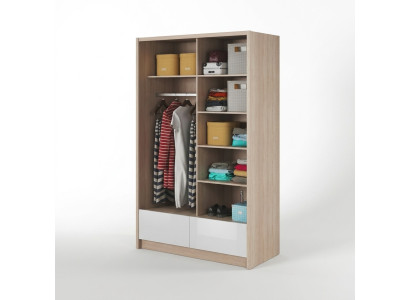 Multi-purpose Shelves Cabinet Rack Storage Wardrobe 130cm New Closet