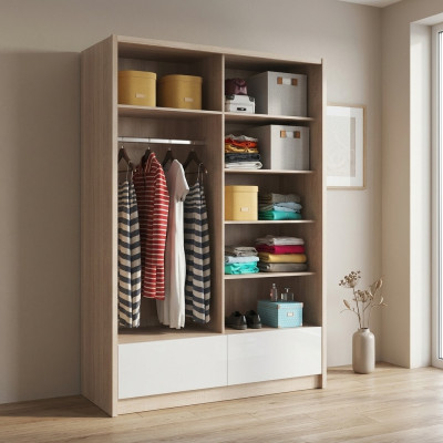 Multi-purpose shelves cabinet shelf storage wardrobes 150cm new wardrobe