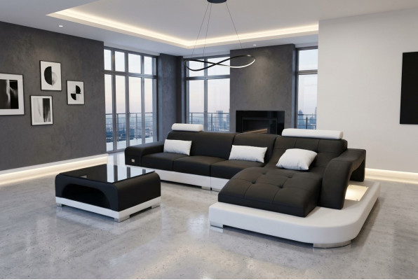 Corner sofa upholstery table couches sofas living area + USB luxury suite corner