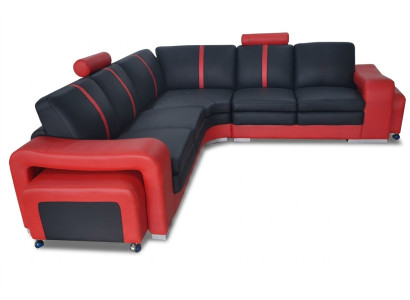 Modern corner sofa couch upholstery, corner set sofa corner set + USB living landscape