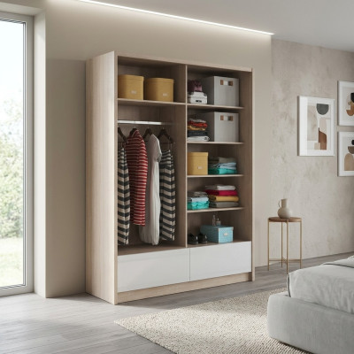 Multipurpose Shelving Wardrobe Shelf Storage Closet 150cm New Wardrobe