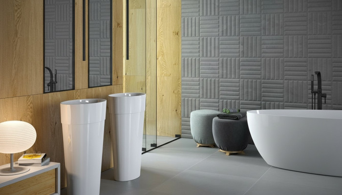 Modern design washbasin acrylic bathroom freestanding sink