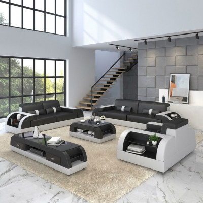 Sofa set 3+2+1 couch upholstery textile seat upholstery set leather design sofas