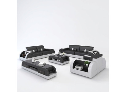 Sofa set 3+2+1 couch upholstery textile seat upholstery set leather design sofas