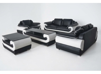 Sofa set + table USB 3+2+1 seater sofa couch sets leather sofas upholstery