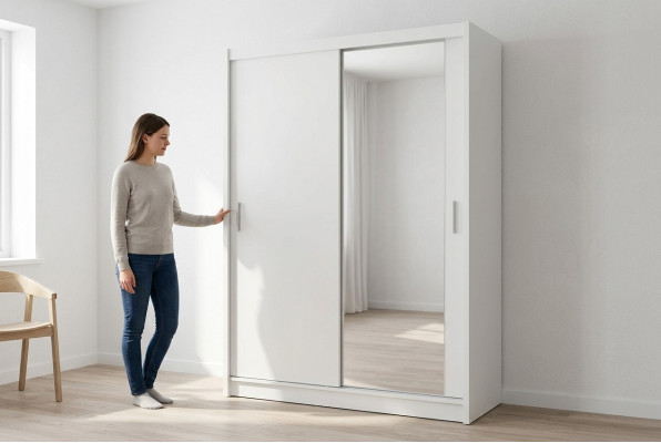 Multi-purpose shelves cupboard shelf storage wardrobes 130 cm