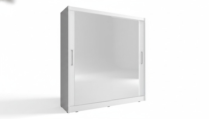 Bedroom mirror sliding doors wardrobe 200cm clothes wardrobes sliding doors