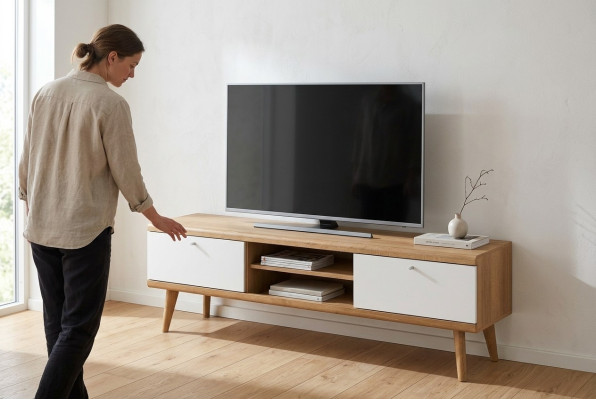 Sideboard PRTV160 TV Cabinet Lowboard Sideboard Dresser Living Room Cabinet New