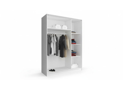 Wardrobe storage shelf cabinet archive sliding doors sliding doors office 150cm