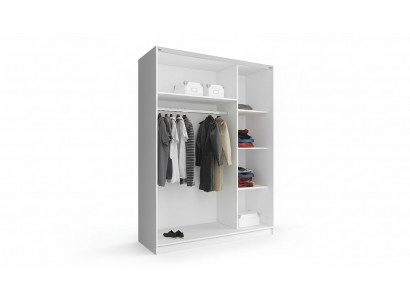 Wardrobe storage shelf cabinet archive sliding doors sliding doors office 150cm