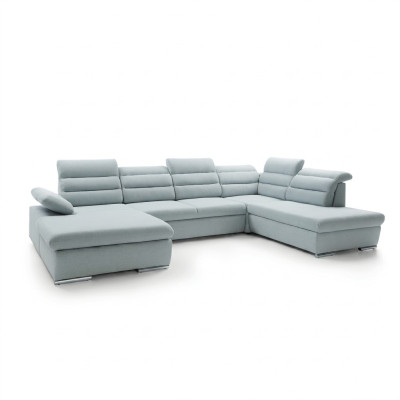 Corner sofa U-shape sofa set with sleeping function living area sofa couch upholstery