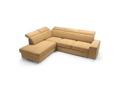Corner sofa L-shape AVANT corner couch with sleeping function couch corner sofa living area