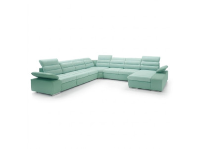 Corner sofa U-shape corner couch with sleeping function living landscape sofa couch sofas couches
