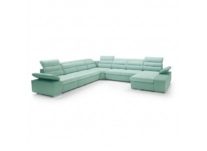 Corner sofa U-shape corner couch with sleeping function living landscape sofa couch sofas couches
