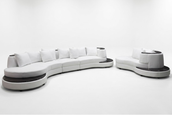 Living Design Sofa Round Corner Sofa Upholstery Round Seating Arrangement Room Landscape USB