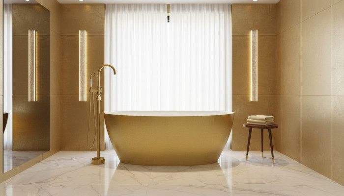 Mixer Freestanding Golden Faucet Freestanding Faucets Bathtub