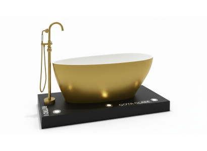 Mixer Freestanding Golden Faucet Freestanding Faucets Bathtub