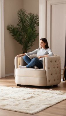 Living Room Luxury Armchair Modern Single-Seater Design Chesterfield 1-Seater Italian Furniture